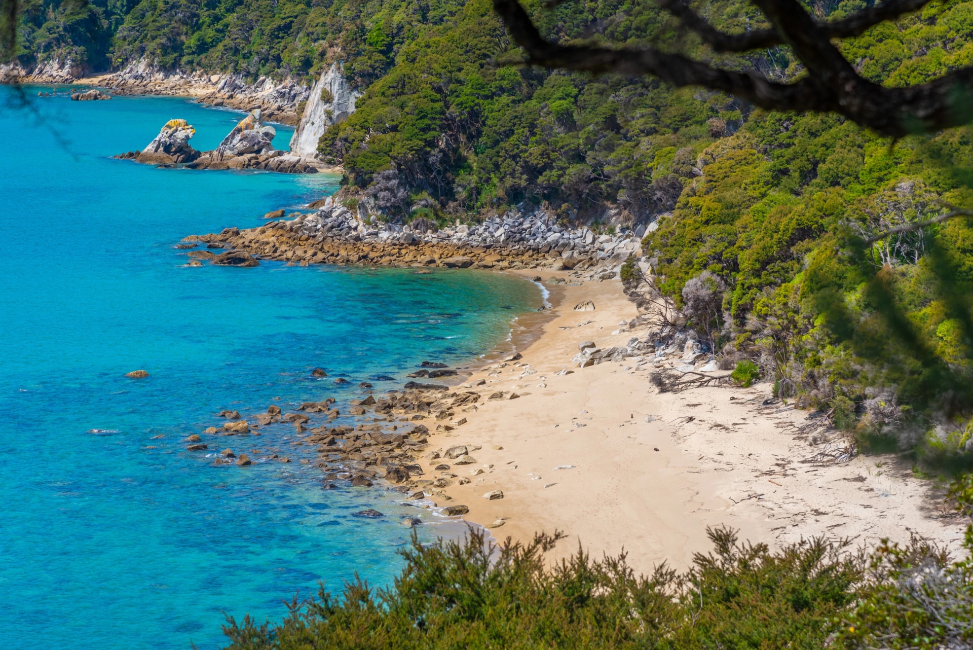 Beach at Tonga Quarry