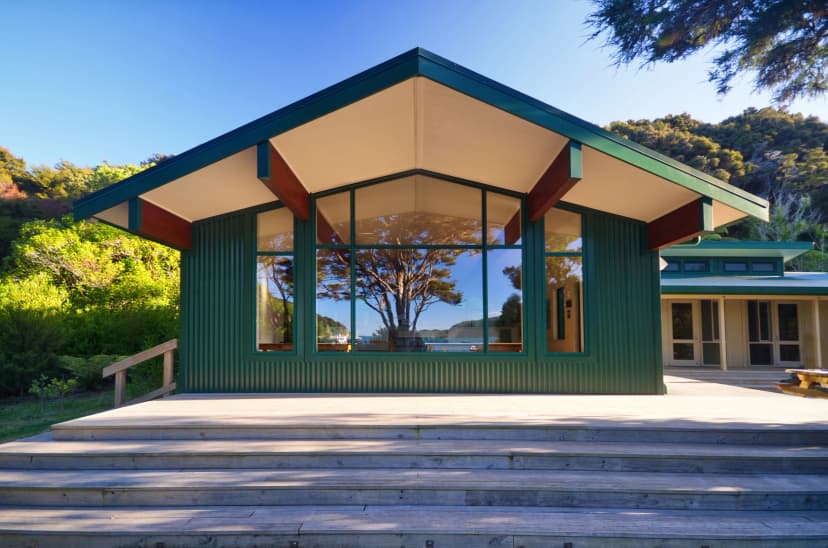 Anchorage Hut on the Abel Tasman Coast Track