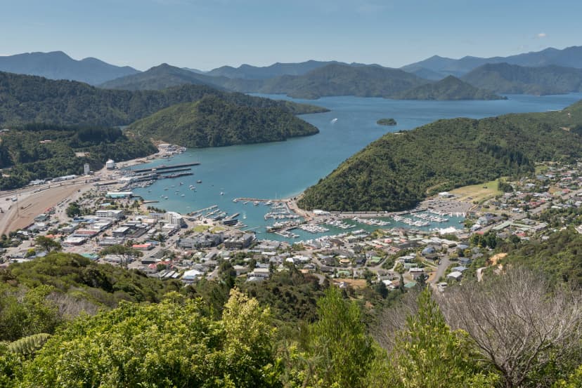 Picton on Queen Charlotte Sound
