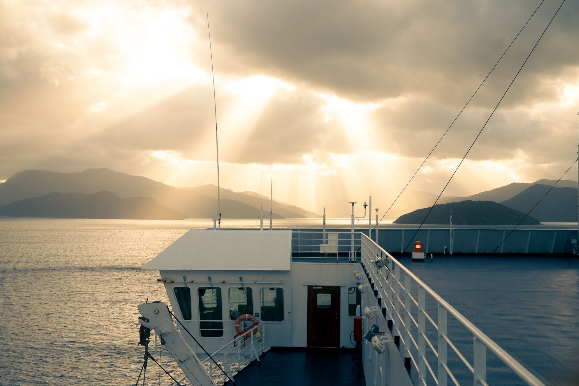 Book the Cook Strait ferry early, it fills in summer