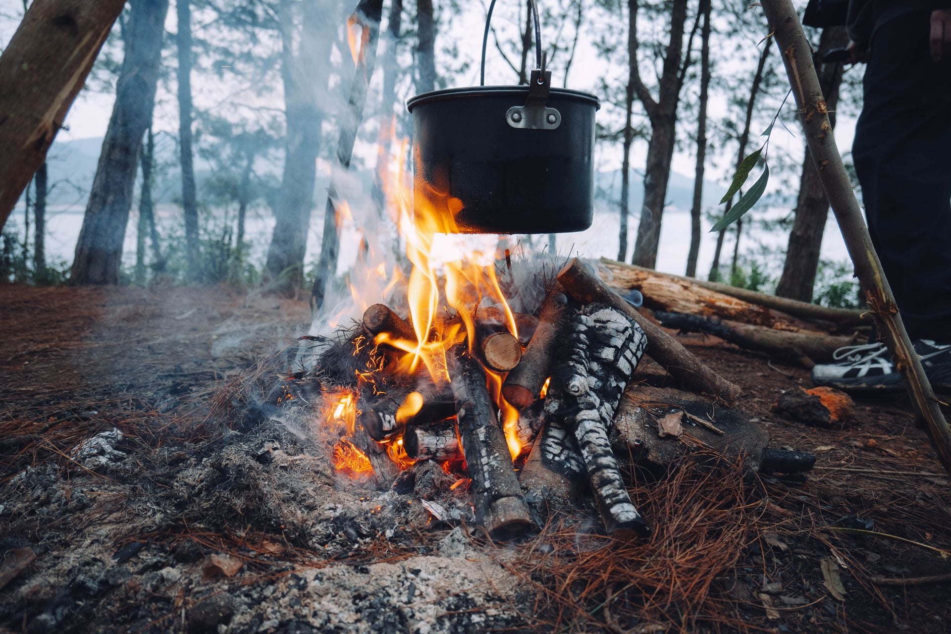 Boil the billy for tea, the way trampers have since the goldfields